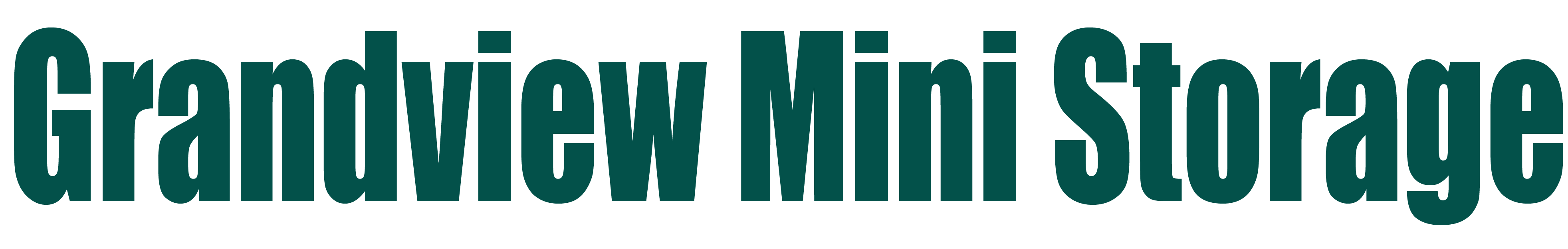 Grandview Mini Storage Logo